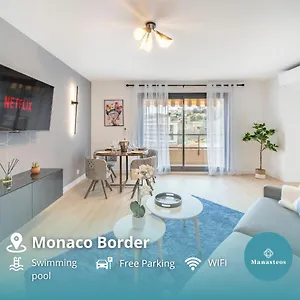5mn Monaco - Vue - Parking - Piscine - Bb Beausoleil